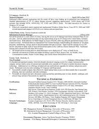 cto resume example