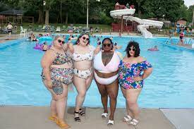 Consider bringing the hostess a. Plus Size Community Revels In Fat Babes Club Of Columbus Pool Parties