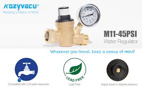 How to adjust a water well system pressure switch … 767 adjusting water pressure regulators products are offered for sale by suppliers on alibaba.com, of which valves accounts for 41%, pressure regulators accounts for 1%, and pneumatic parts accounts for 1%. Amazon Com Rvaqua M11 45psi Water Pressure Regulator For Rv Camper Brass Lead Free Adjustable Rv Water Pressure Reducer With 160 Psi Gauge And Inlet Stainless Screened Filter Home Improvement