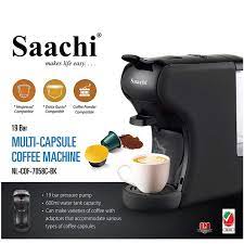 Easy to puncture, better protection of your brewing machine. Multi Capsule Coffee Machine Nl Cof 7058c Bk With 19 Bar Automatic Steam Pressure Pump 7store