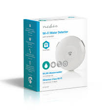 When encountering a lot of water, the water leakage alarm will float on the water surface and issue an alarm. Wifi Smart Water Leak Detector Battery Powered Nedis