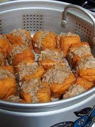 Tahu Bakso Kukus Resep Makanan Ide Makanan Makanan Dan Minuman