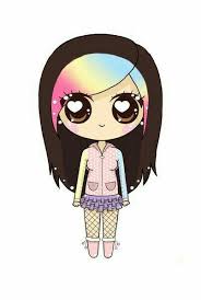 Elle Est Tres Belle Chibi Dessins Sympas Dessin Kawaii