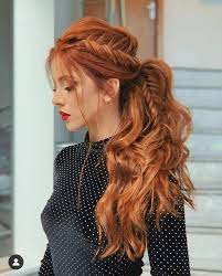 Pin By Justine Carlisle On Penteados Braided Ponytail Hairstyles Cool Hairstyles Hair Styles