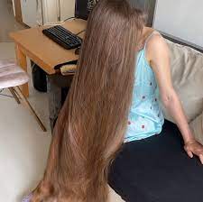 Video Super Long Perfect Rapunzel Hair Long Hair Styles Beautiful Long Hair Hair