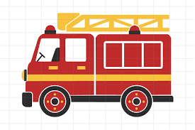 Download Fire Truck Cartoon Car For Kids Svg Cut File For Cricut 660659 Cut Files Design Bundles
