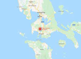 Contour interval is 100 m. Taal Volcano Map Phillippines At Risk Of Hazardous Eruption Where Is The Taal Volcano World News Express Co Uk