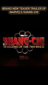 A brand new teaser trailer of Shang-Chi: and the Legend of the Ten Rings.  Thoughts?