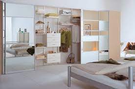 White Ash Glass Mirror Home Bedroom Storage Ideas For Clothes Modern Bedroom Design