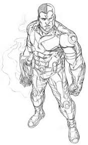 By grayson wolfe thursday, october 31st, 2013. Justice League Cyborg Coloring Page Novocom Top