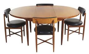 Large teak danish cocktail table. Ib Kofod Larsen Kofod Larsen Set Of Six Dining Chairs Extension Table For G Plan Mutualart