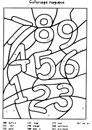 Coloriage magique pour 6 eme. Coloriage Magique Pour 6eme