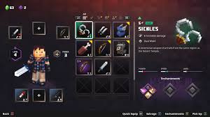 In minecraft dungeons arcade, up to four players use a diverse arsenal of melee and range weapons to battle through hordes of dangerous enemies and monstrous bosses across nine unique levels! Minecraft Dungeons Game Ui Database