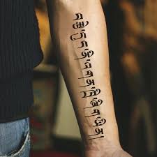 Environmental Unisex Women Men Sexy Waterproof Temporary Tattoo Arm Body Spray Fake Transfer Tattoo Stickers Sanskrit Designs Tattoo Arm Tattoo Stickertemporary Tattoos Arm Aliexpress