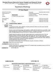 Imran Ahmad On Twitter Imran Khan S Ct Scan Report Pakistan Http T Co 6mstsidzsl Twitter