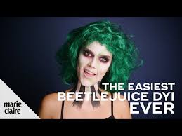 I have long hair past my shoulders. The Easiest Beetlejuice Makeup Tutorial Ever