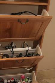 Ikea Shoe Rack Used As A Bathroom Station For Hair Dryer Straighter And Storage Genius I Have To Reme Ikea Shoe Cabinet Home Organization Bathroom Appliances