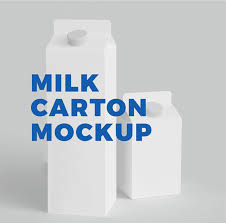 Download Free Free Milk Carton Mockups Download Psddaddy Com PSD Mockup Templates