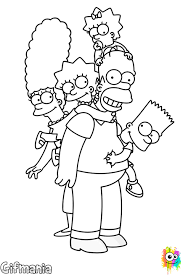 Dibujos De Los Simpson Para Colorear