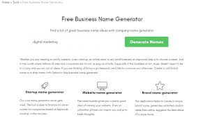 You can easily list your collection of new products on buying and selling domain names is one of the original online business ideas, and there are customers who. 15 Best Business Name Generator Tools For 2021 Solvid