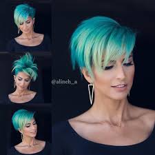 Best grey dyed short hair gray hair color is one of the most popular hair color ideas for young women, silver gray shade is the best for a modern look. Casual Short Hairstyles Modern Short Haircut Ideas For Women In 2021 Pixie Hair Color Short Hair Styles Pixie Short Hair Styles