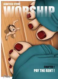 Worship Ch 1 – Pay The Rent [Giantess] - Porn Cartoon Comics