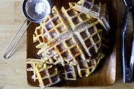 Eggnog Waffles A Few Favorite Kitchen Things Eggnog Waffles Smitten Kitchen Sweet Breakfast