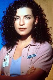 Dorothy had very curly hair. Julianna Margulies Photo Er Julianna Margulies Curly Hair Celebrities Curly Hair Styles
