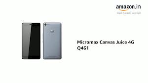 Micromax Canvas Juice 4G Q461 (Grey ...