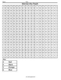 Your kids are sure to learn faster when crayons enter the picture. Winnie The Pooh Color By Number Coloring Squared