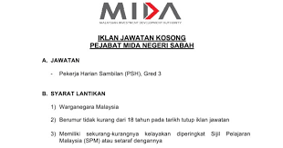 Senarai lengkap permohonan jawatan kosong terkini sabah untuk pencari kerja lepasan pmr, spm, stpm, sijil, diploma & graduan lepasan universiti awam & swasta sepanjang tahun 2021. Kerja Kosong Sabah 2020 Pekerja Sambilan Harian Psh Borang Permohonan Job Jawatan Kosong