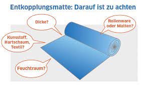 Der bodenaufbau sieht folgendermaßen aus: Unter Den Fliesen Entkopplungsmatten Verlegen Ist Das Sinnvoll