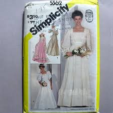 Gunne Sax Wedding Dress Simplicity Pattern By 82ndstreetvintage Simplicity Dress Country Western Wedding Dresses Gunne Sax Dress