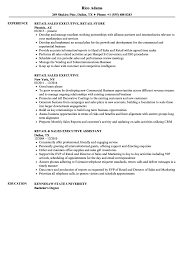 Utilize our sales executive resume template for word to learn how. Retail Sales Executive Resume Samples Velvet Jobs