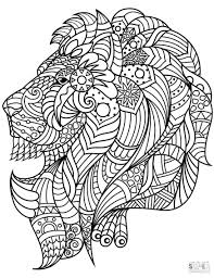 Popular category construction machinery zootopia dog turtle halloween witches unicorn disney halloween Get This Adult Coloring Pages Animals Lion 1
