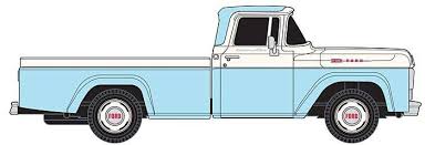 Image result for Blue 1960 Truck
