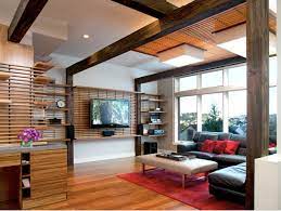 The modern interior design and the open layout work well for functional, small spaces. Modern Tv Room Ways Add Japanese Style Interior Design Bac Ojj