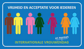 Het is vandaag 8 maart, internationale vrouwendag, een dag om weer even stil te staan bij onze verworven rechten. 8 Maart Internationale Vrouwendag
