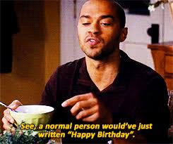 Sandra oh's 50th birthday isn't complete without a message to grey's anatomy's cristina yang seven years after her last dance on grey's anatomy, sandra oh still has plenty of love for dr. Bon Anniversaire Happy Birthday Greys Anatomy Gif Find On Gifer