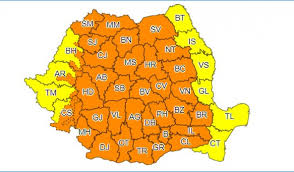 Σύμφωνα με το δίκτυο αυτόματων μετεωρολογικών σταθμών του εθνικού αστεροσκοπείου αθηνών/meteo.gr ο υδράργυρος έφτασε ή ξεπέρασε τους 40 βαθμούς κελσίου σε 108 σταθμούς. Harta Cod Portocaliu De Ploi Abundente Vijelii È™i GrindinÄƒ In Aproape ToatÄƒ È›ara Digi24