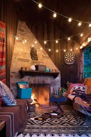 Here's an easy way to hang string lights in your bedroom. 45 Inspiring Ways To Decorate Your Home With String Lights
