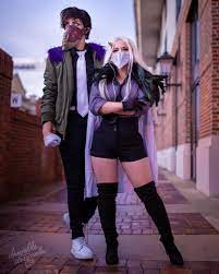 Boku No Hero Academia Cosplay Villain Eri And Overhaul Cosplay Feminino Cosplay Casais Cosplays Femininos