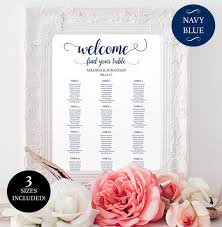 Printable Wedding Seating Chart For Reception Reception