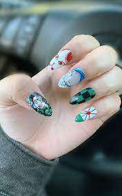 anime nails anime nails harry potter nails designs cute nails