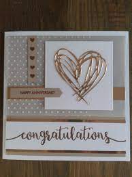 Anniversary Card Pinterest Wedding Cards Handmade Engagement Cards Anniversary Cards Handmade