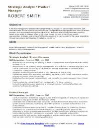 Product Manager Resume Samples Qwikresume