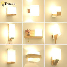 Modern Wall Sconce Lighting Wood Wall Lamps Modern Wall Mounted Iron Wall Sconce For Bedsi Wall Lamps Bedroom Modern Wall Lamps Bedroom Wall Lights Living Room