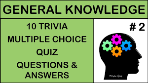 As much as our body needs exercise, our brain also requires some working out from time to time. Quiz Questions And Answers Multiple Choice Quiz Questions And Answers