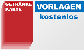 Hardback menus from € 19.5. Getrankekarte Vorlage Kostenlos Convictorius