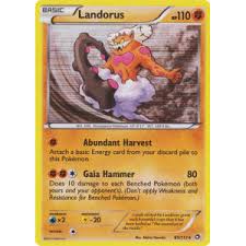 While it is not known to evolve into or from any pokémon, landorus has a second forme activated by using the reveal glass. Landorus 85 113